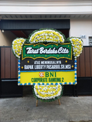 Papan Bunga Duka di Jambi Timur