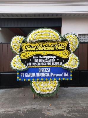 Papan Bunga Duka di Jambi Timur