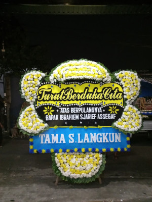Papan Bunga Duka di Jambi Timur