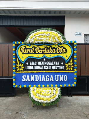 Papan Bunga Duka di Jambi Timur
